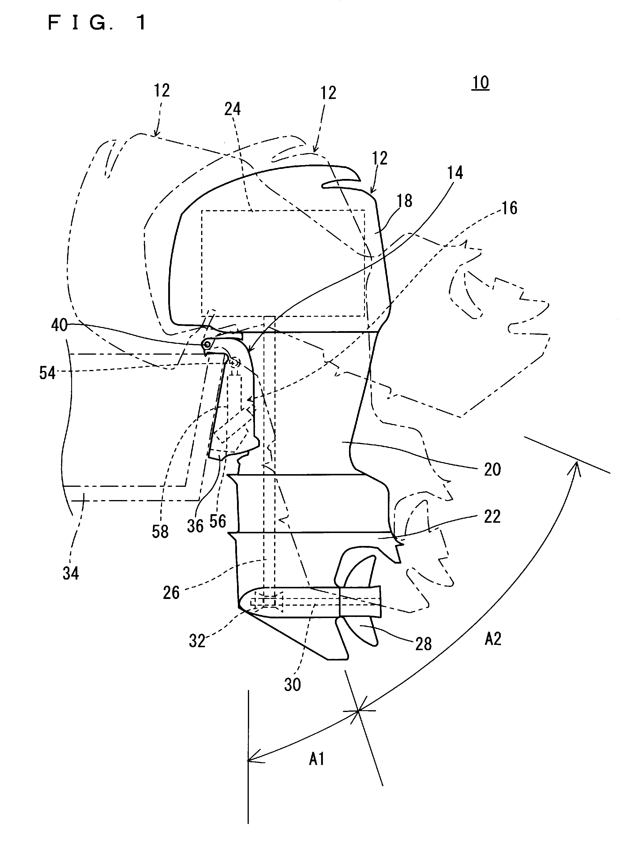 Hydraulic cylinder device and boat propelling apparatus including the same
