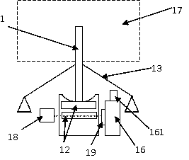 A bicycle fitness device