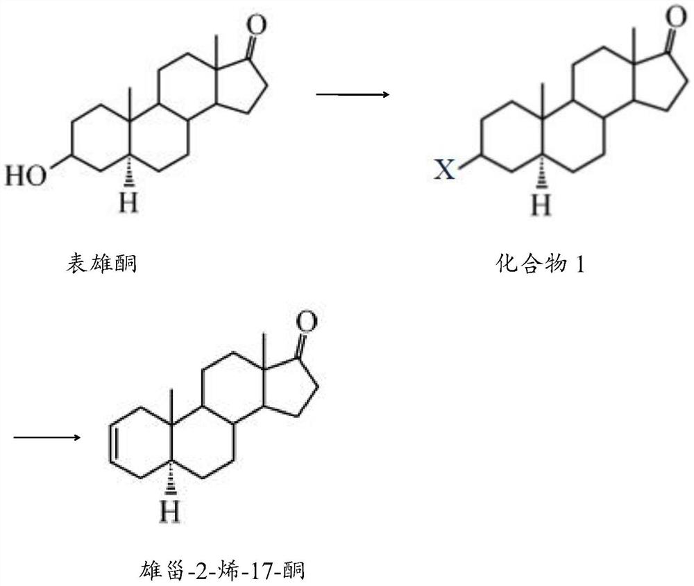 Preparation method of androst-2-ene-17-one
