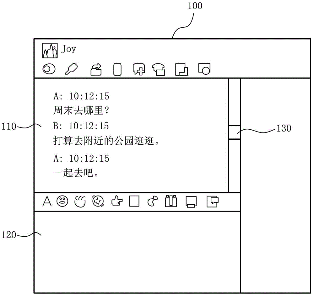 Method, Client and System for Displaying Instant Messaging Messages Using Thumbnails