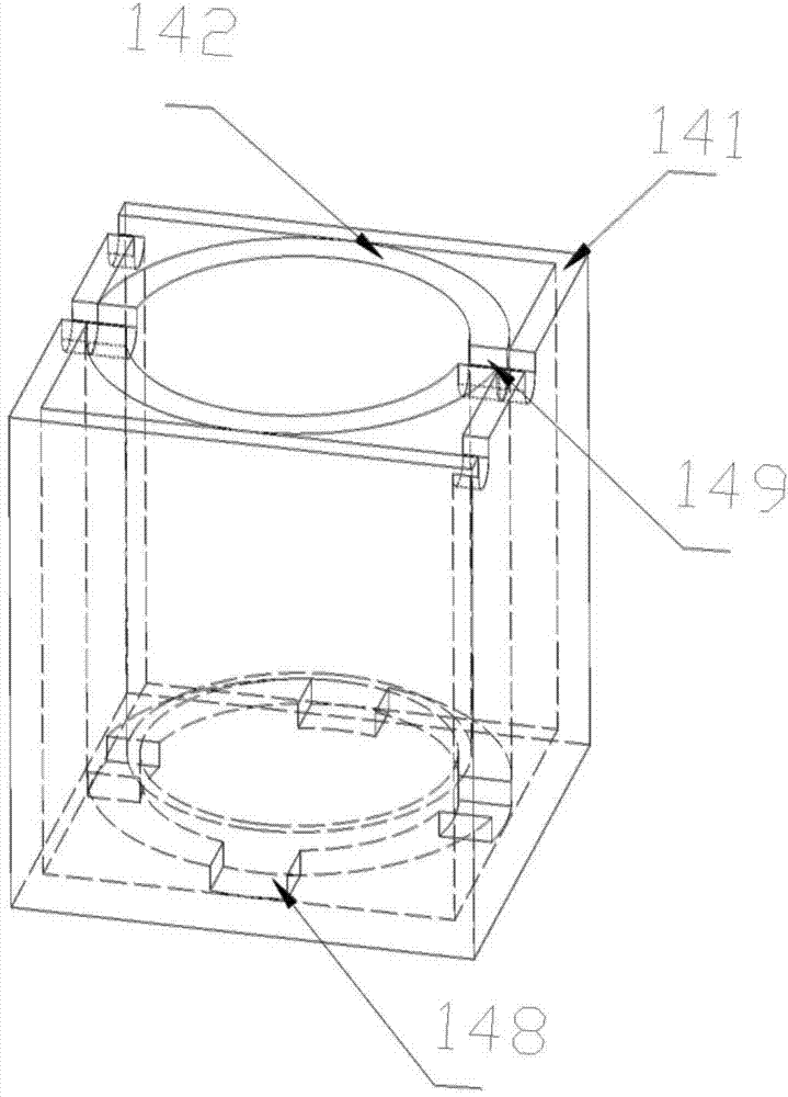 In vitro cell culture device and culture method
