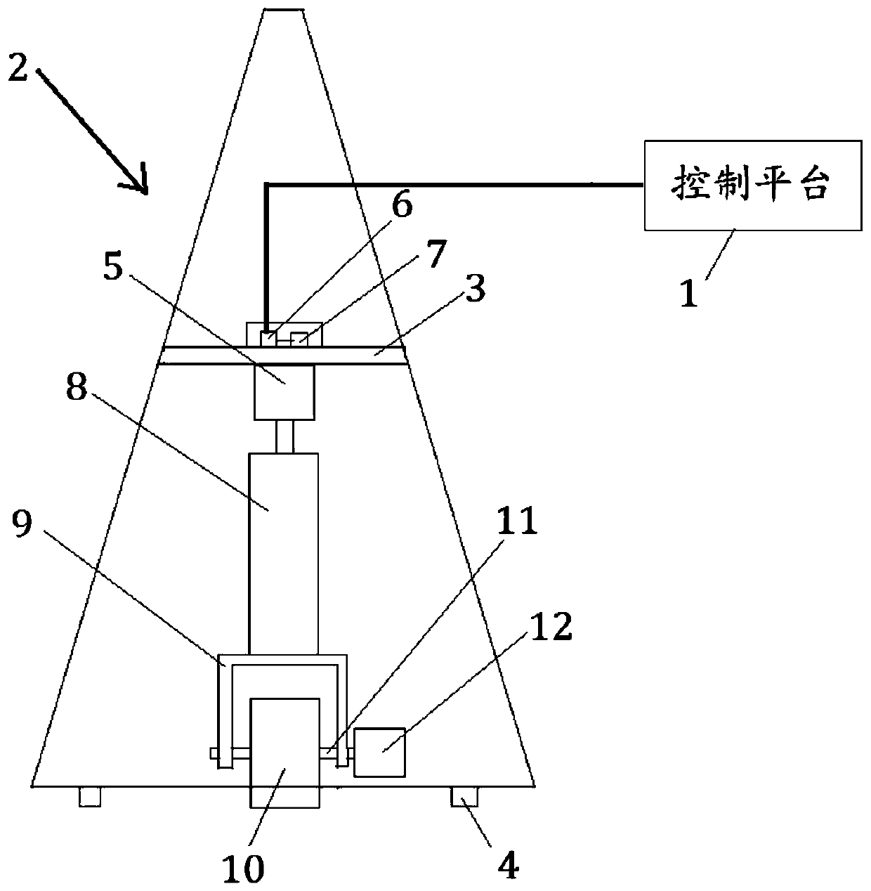 Intelligent traffic cone for expressway accident scene emergency disposal and arrangement method thereof