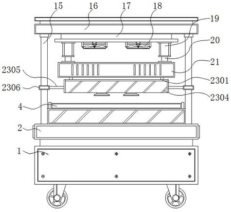 Garment metal pendant detection device with crack detection function and convenience in classification