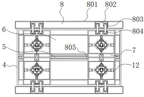 Garment metal pendant detection device with crack detection function and convenience in classification