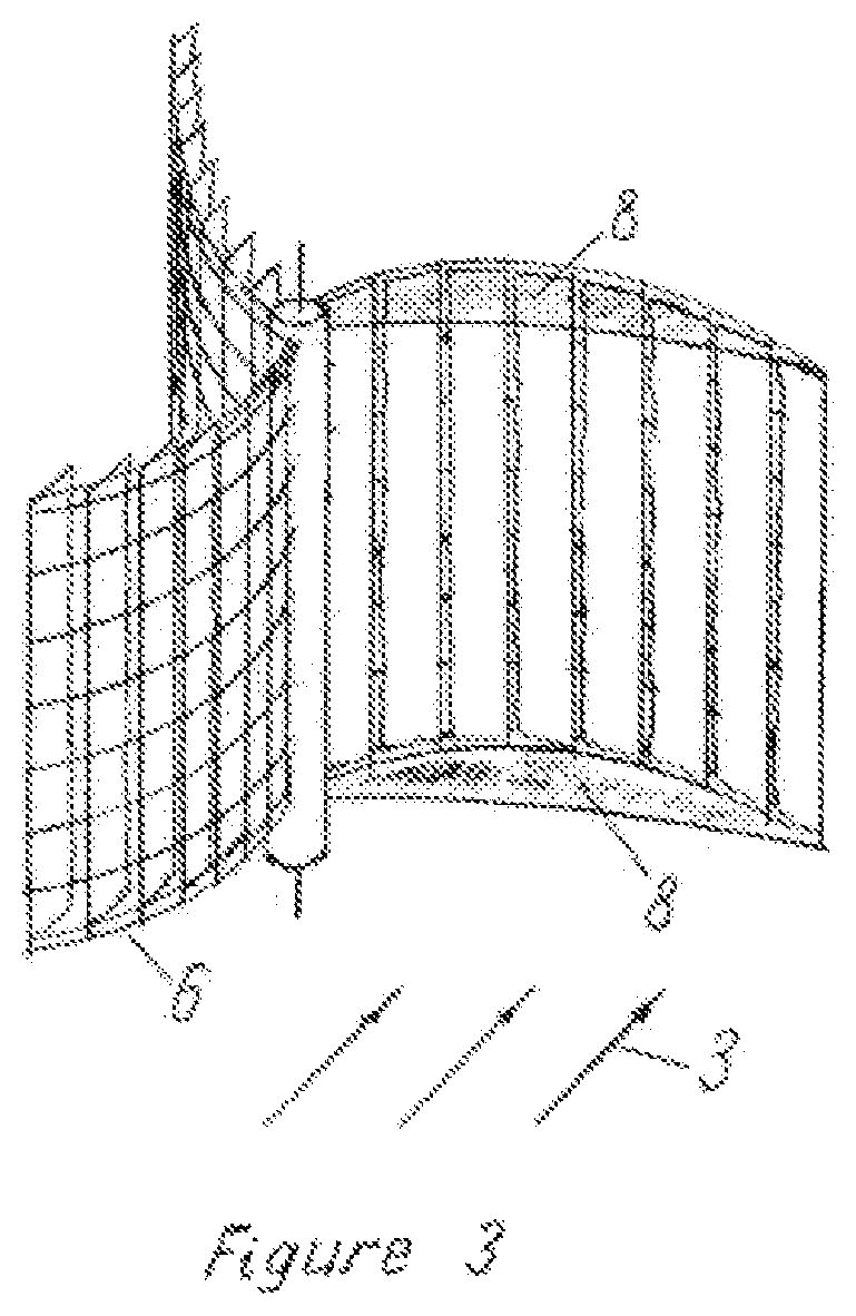 Rotary converter of wind energy with a vertical axis of rotation