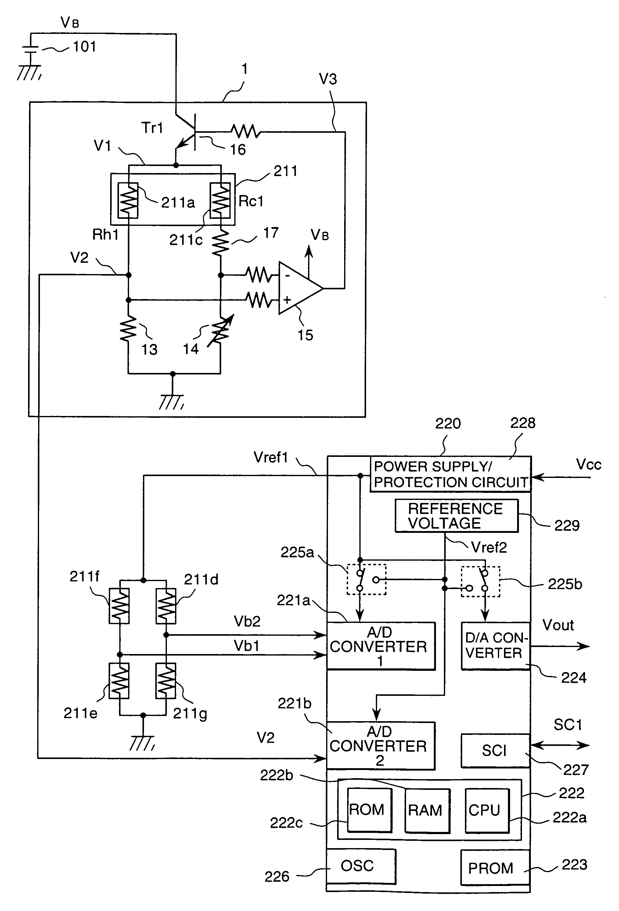 Thermal air flow rate measuring apparatus and its flowmeter and internal combustion engine and thermal air flow rate measuring method using it