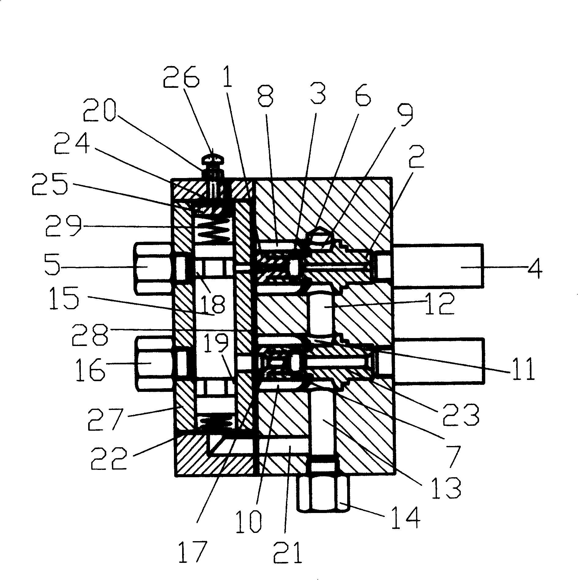 Energy-saving type parallel connection vacuum generator