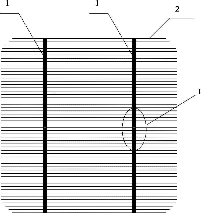 Method for printing pattern on solar battery sheet