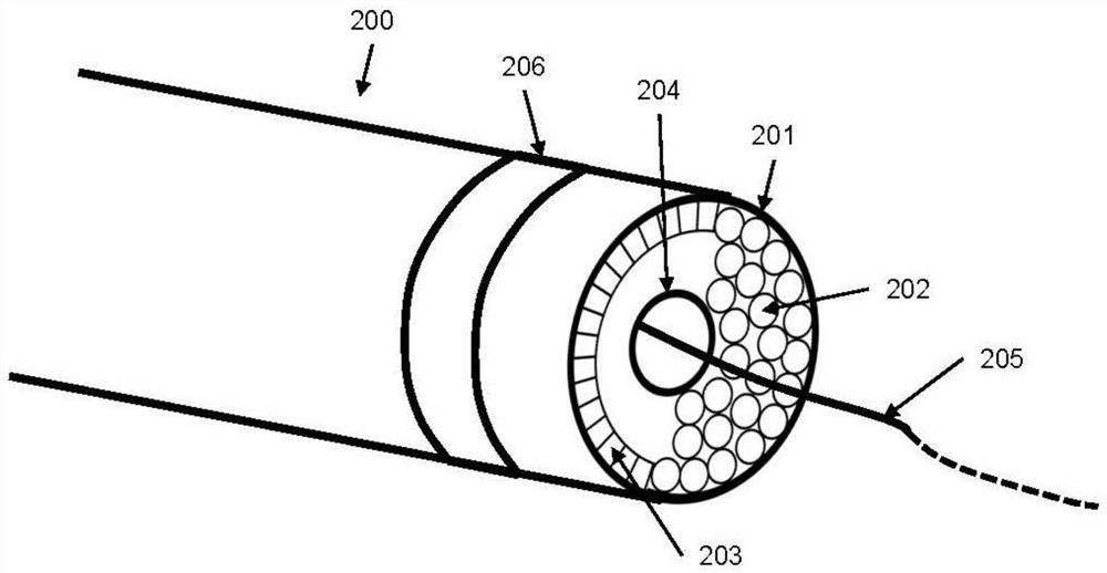 A catheter system integrating ultrasound imaging and laser ablation