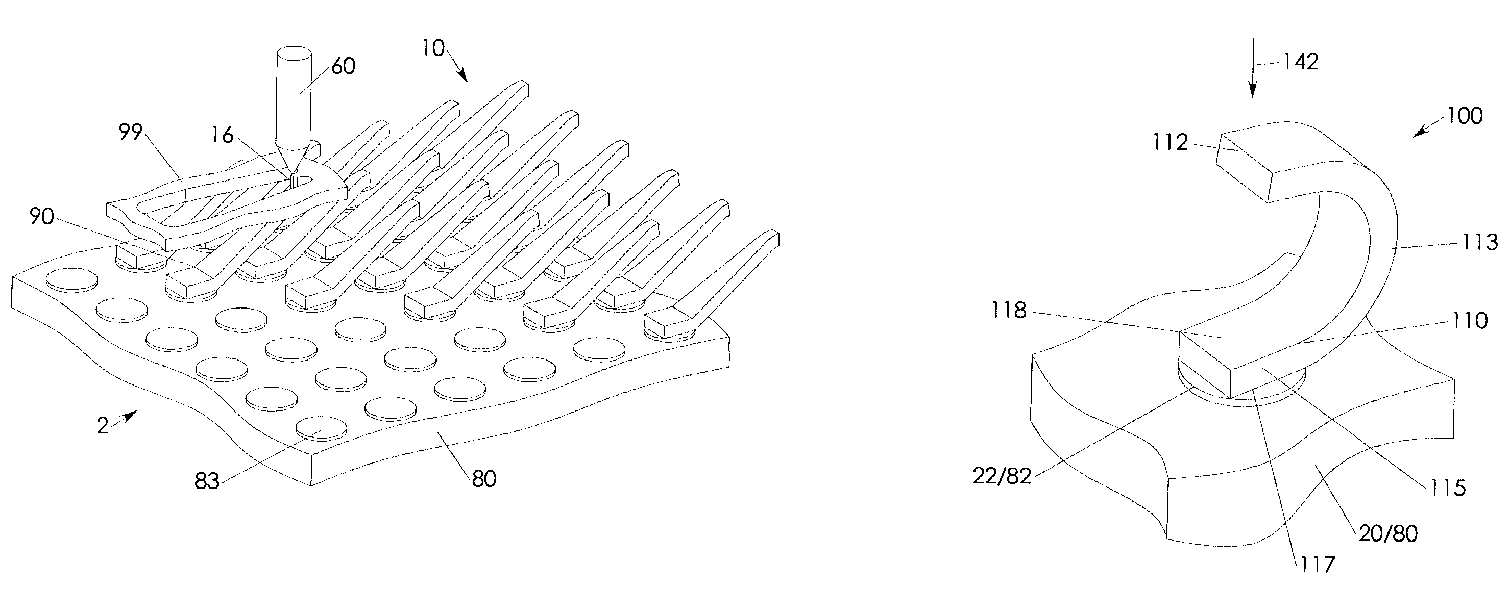 Prefabricated and attached interconnect structure