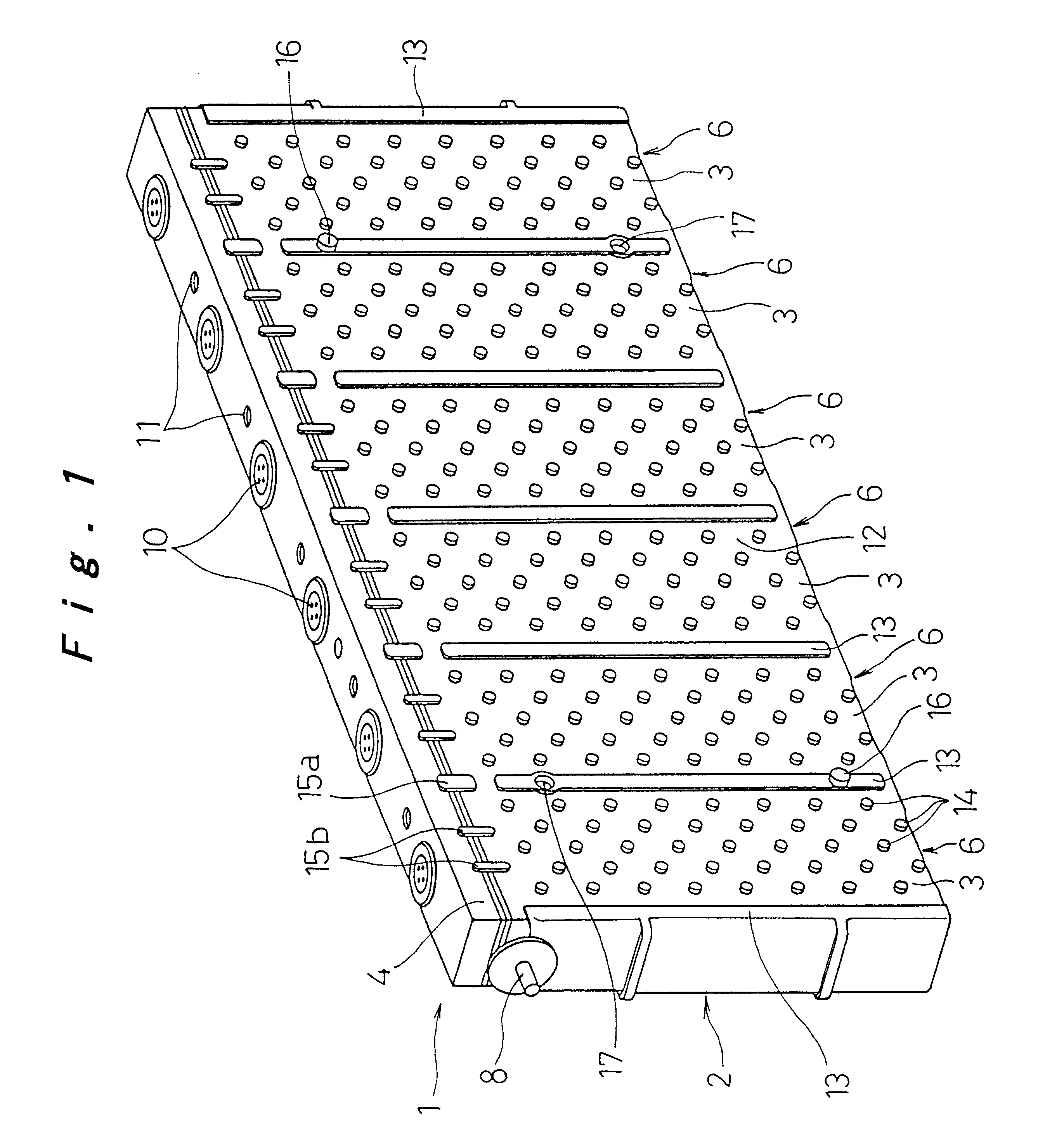 Battery module having a plurality of interconnected batteries