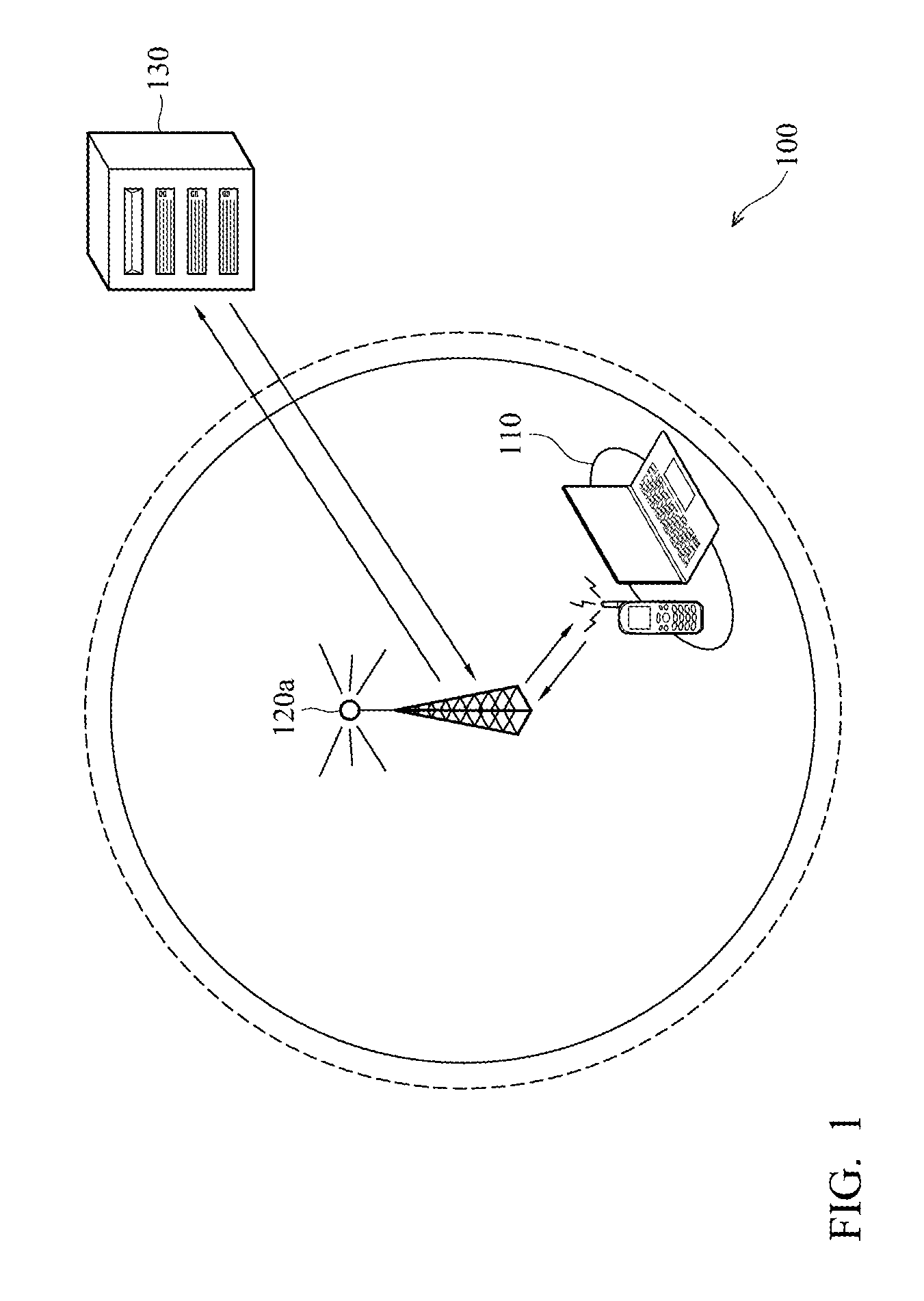 Wireless communication system for improving the handoff of the wireless mobile device according to geographic information and a method for improving handoff