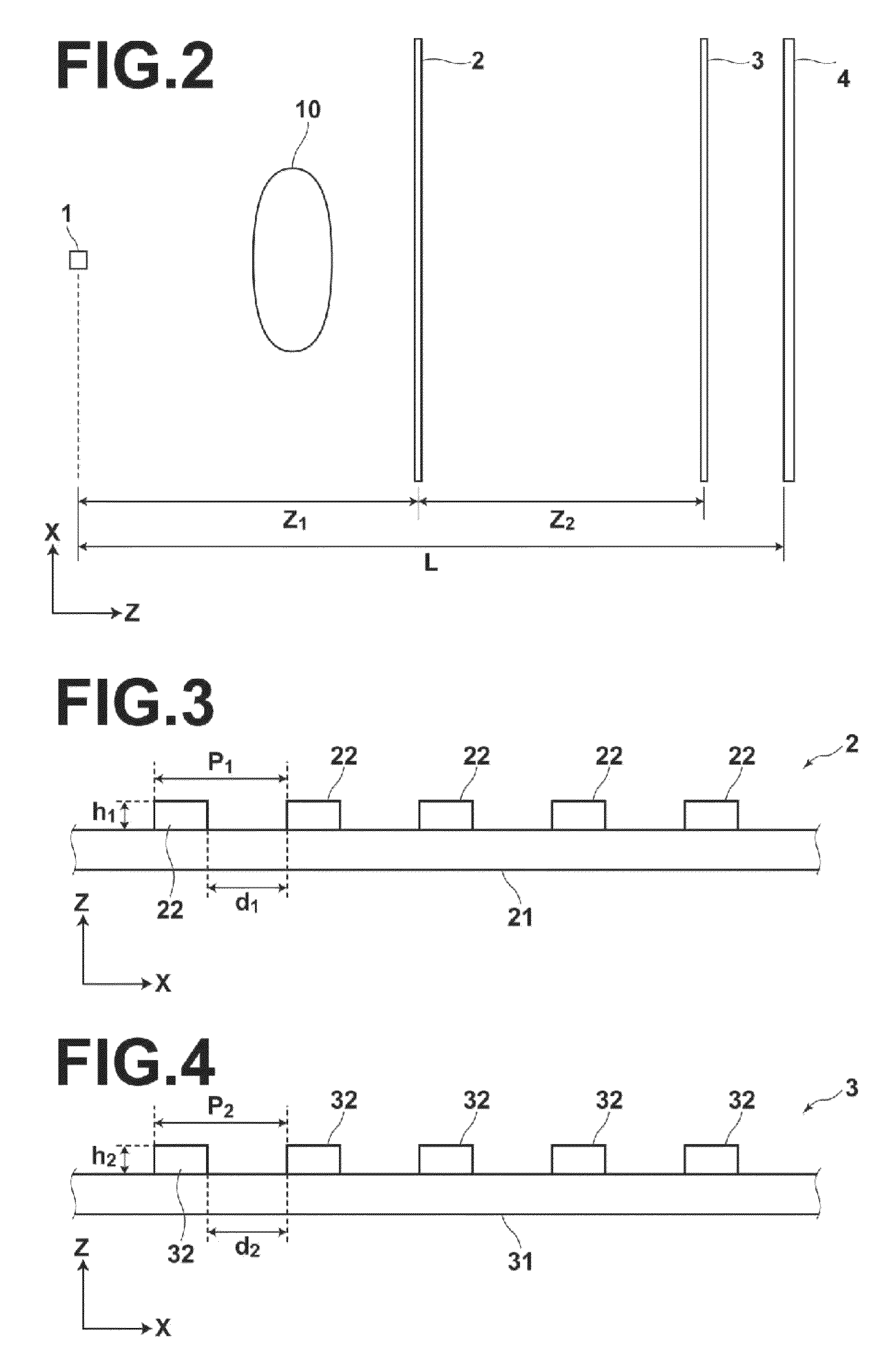 Radiographic phase-contrast imaging apparatus