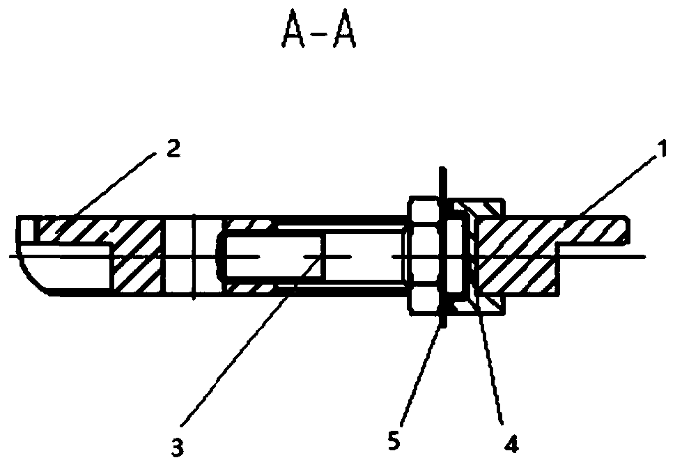 Vertical thrust sliding bearing anti-shock device