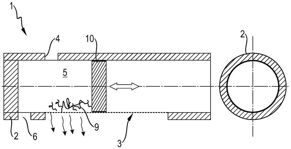 System for filtering liquid, water-conducting household appliance, method for filtering liquid