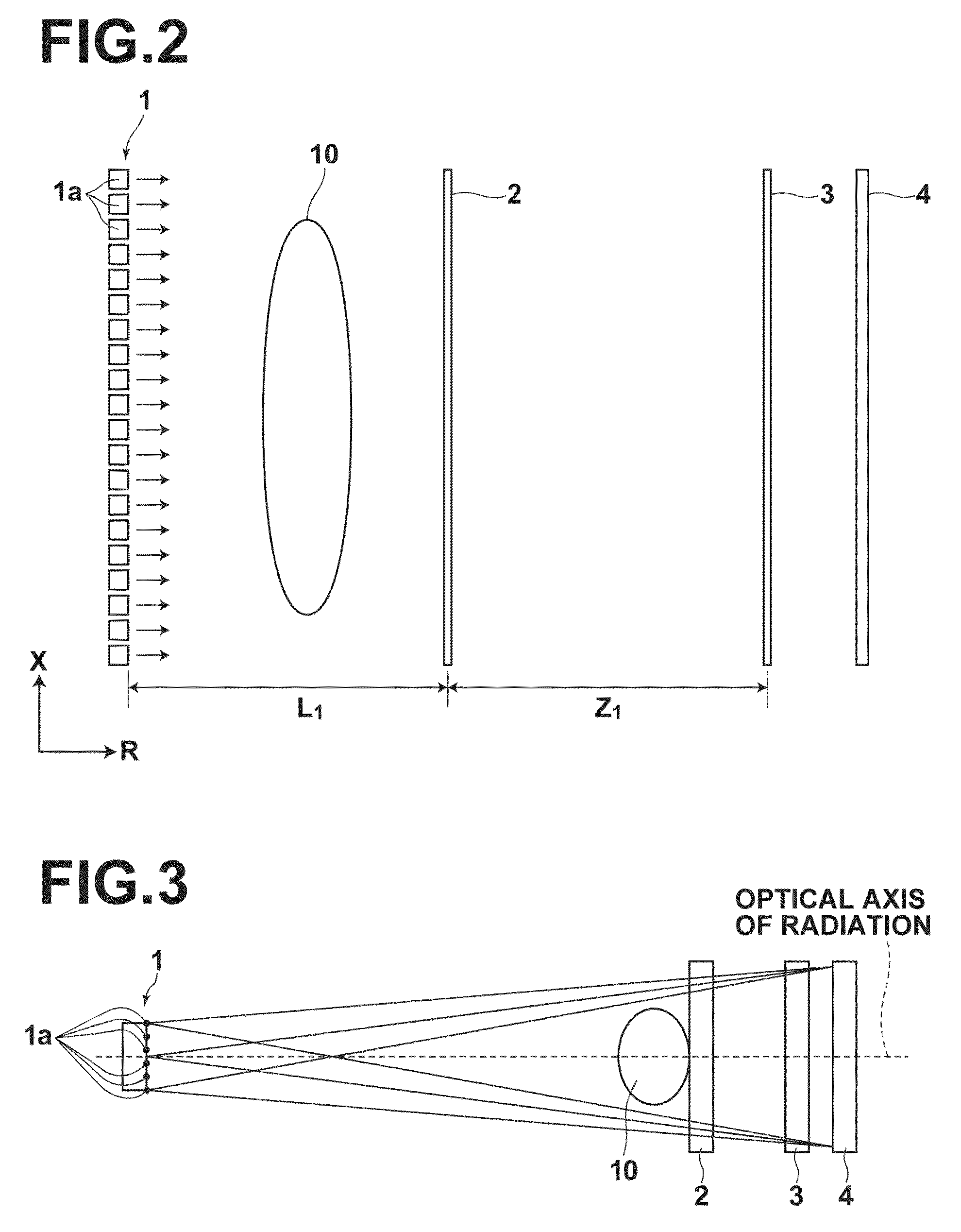 Radiation phase contrast imaging apparatus