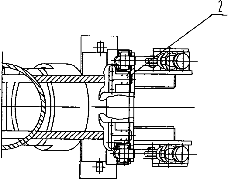 Three-roller tube-rolling machine