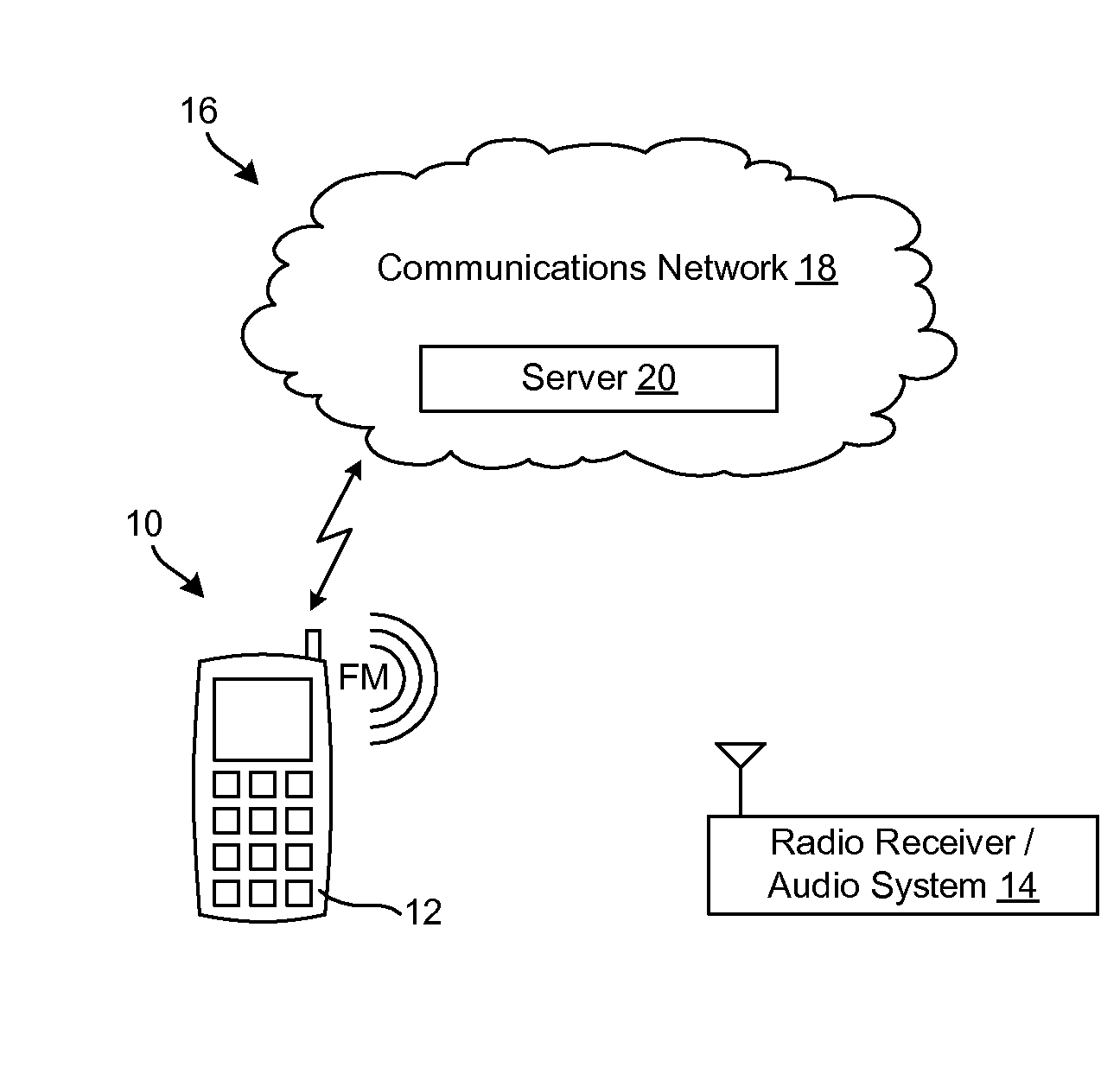 System and method for broadcasting an alert