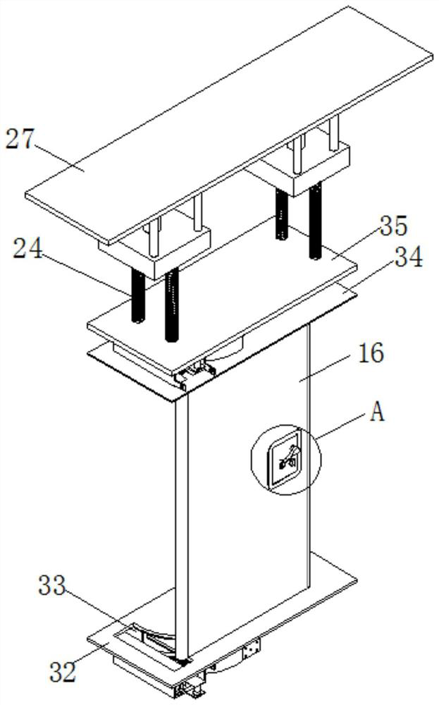 A door-in-door partition two-way track-type movable door