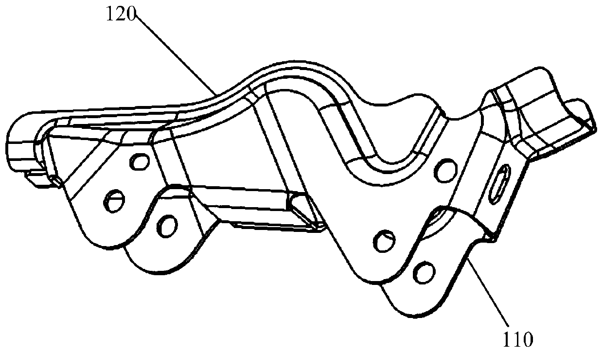 A suspension trailing arm assembly, chassis and vehicle