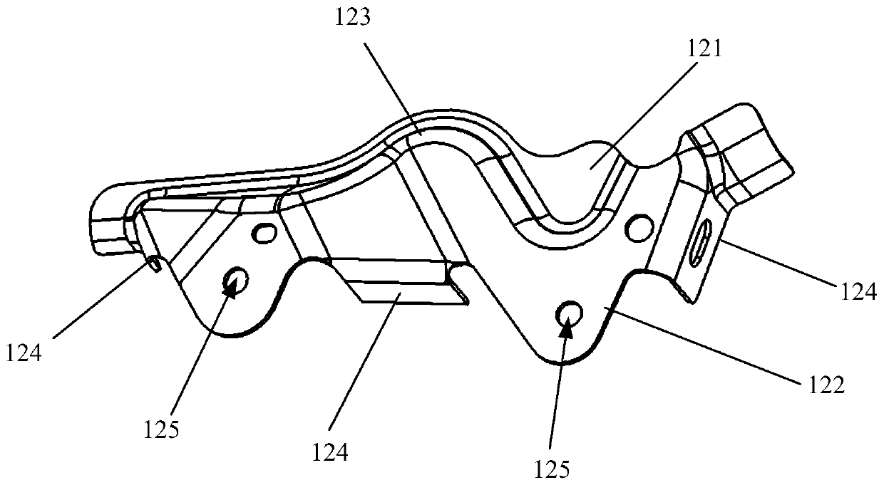 A suspension trailing arm assembly, chassis and vehicle