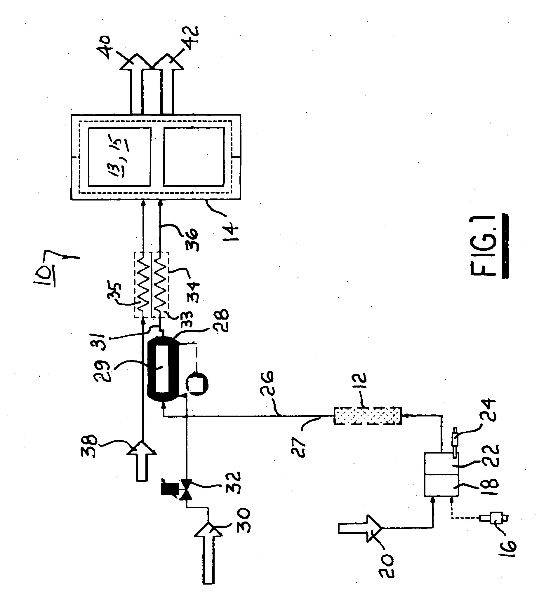 Solid-oxide fuel cell system having an upstream reformate combustor