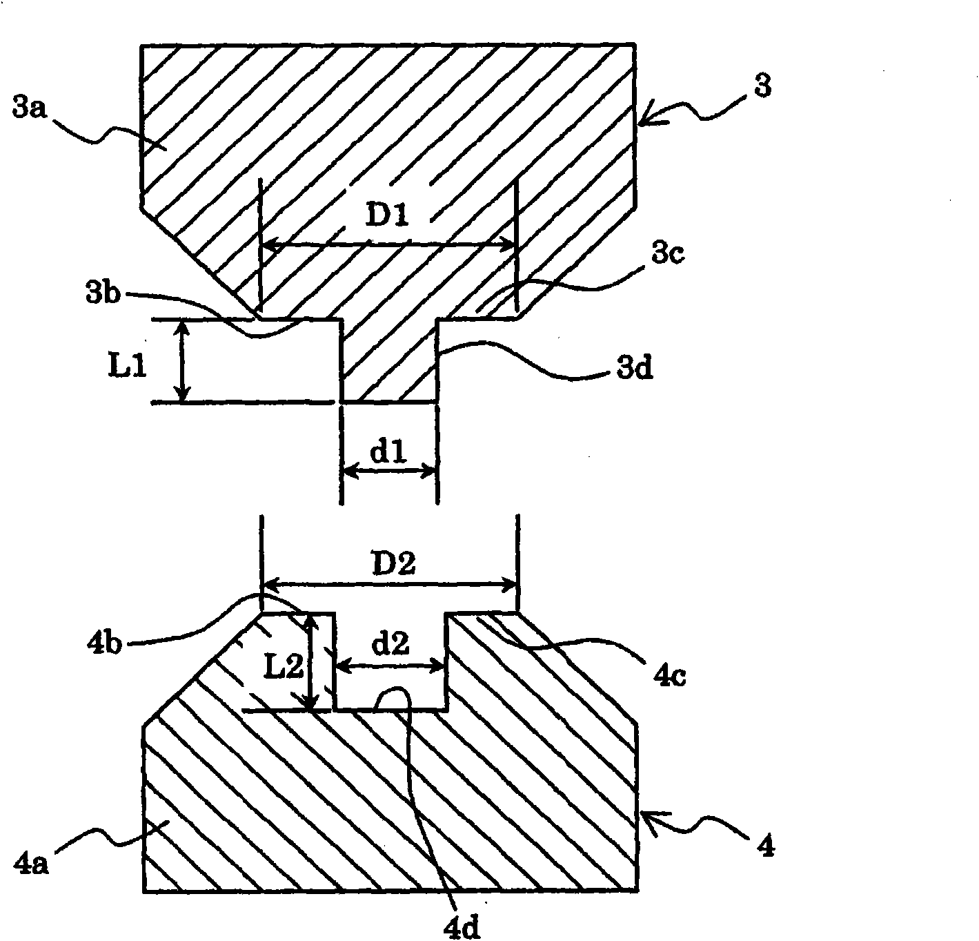 Two-surface friction stir welding method and device, and tool set for two-surface friction stir welding