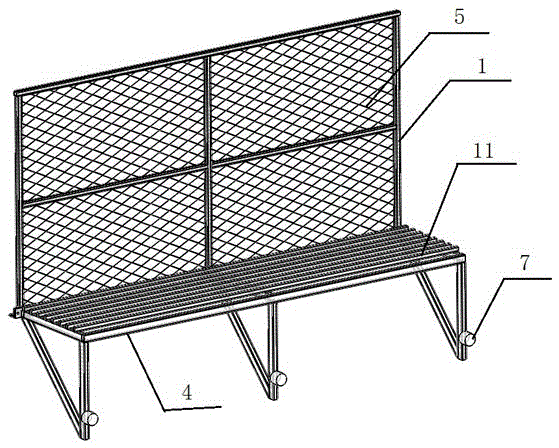 Special external hanging operation platform for prefabricated buildings and its operation method