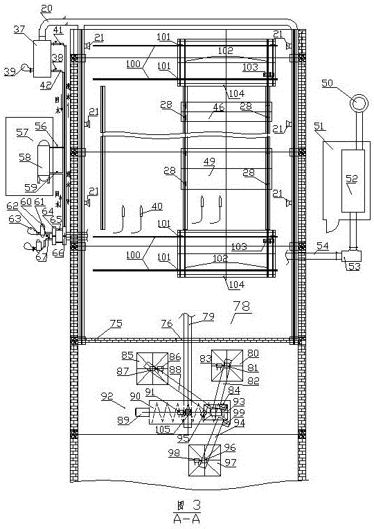 Process equipment for composting and rapid aerobic fermentation of sludge, and automatic control scheme for composting and rapid aerobic fermentation process
