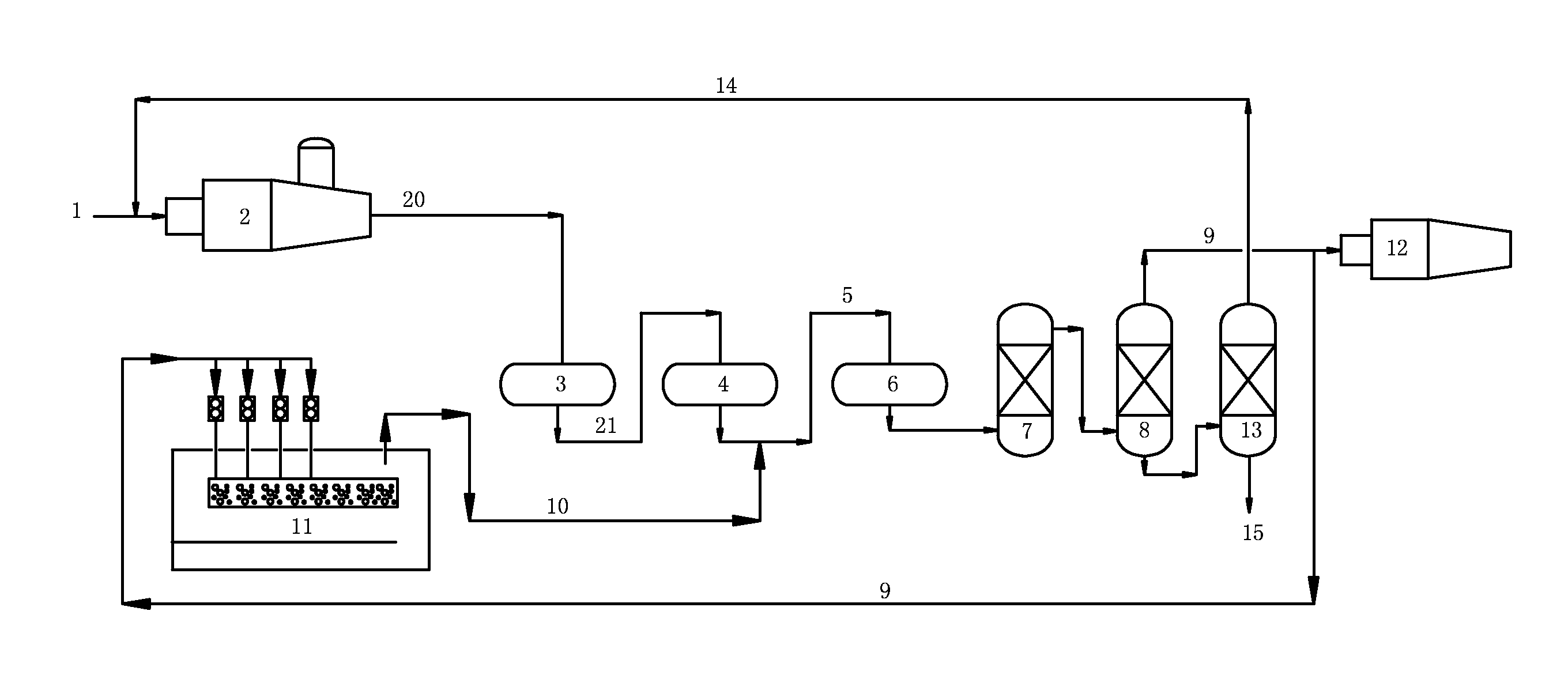 Process for Reducing Sulfur Emission of Sulfur Plant