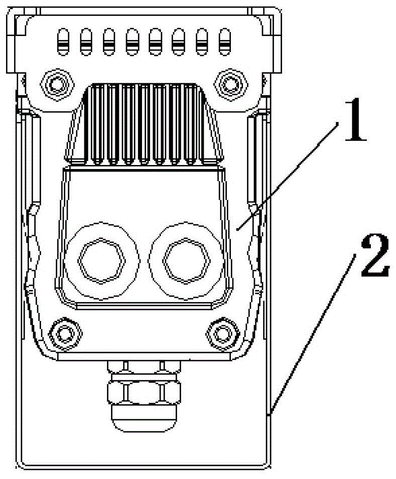 A frameless underground lamp and its installation method