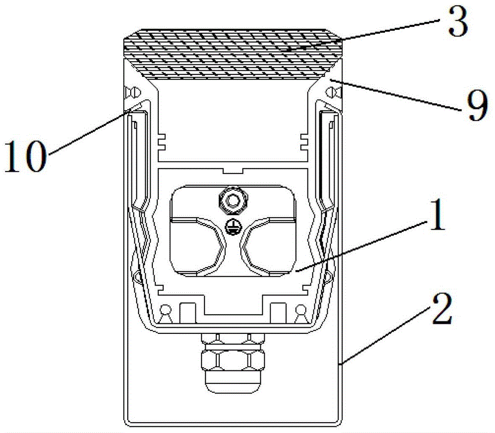 A frameless underground lamp and its installation method