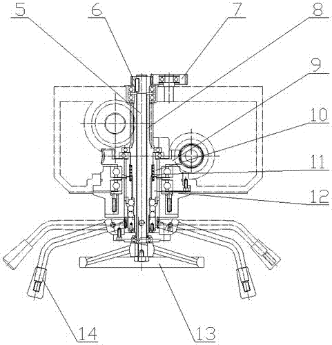 A Spindle Feed Mechanism of a Digital Radial Drilling Machine