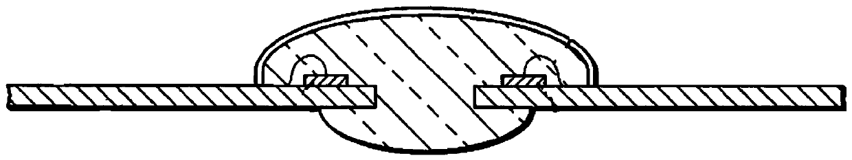 A kind of manufacturing method of one-time molded plastic-encapsulated photocoupler