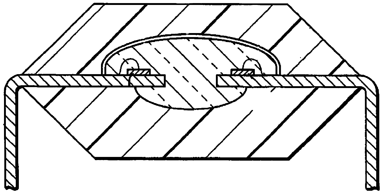 A kind of manufacturing method of one-time molded plastic-encapsulated photocoupler