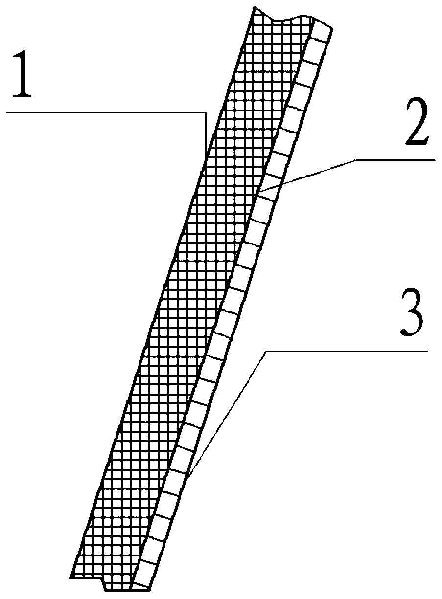 Recoverable airship heat-proof and bearing integrated structure