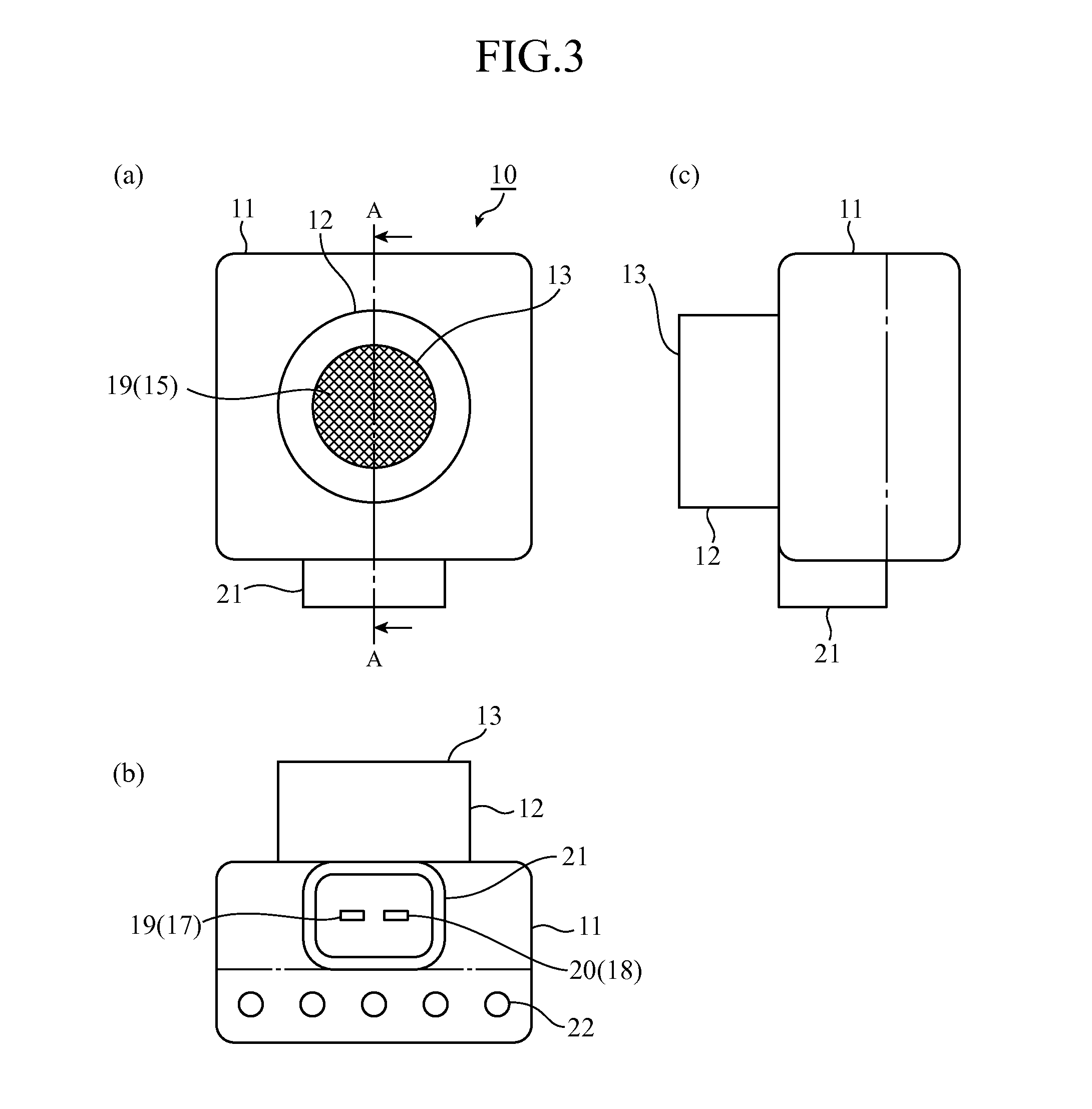 Moisture removal device, lighting device for mounting on vehicle, and light source lighting device