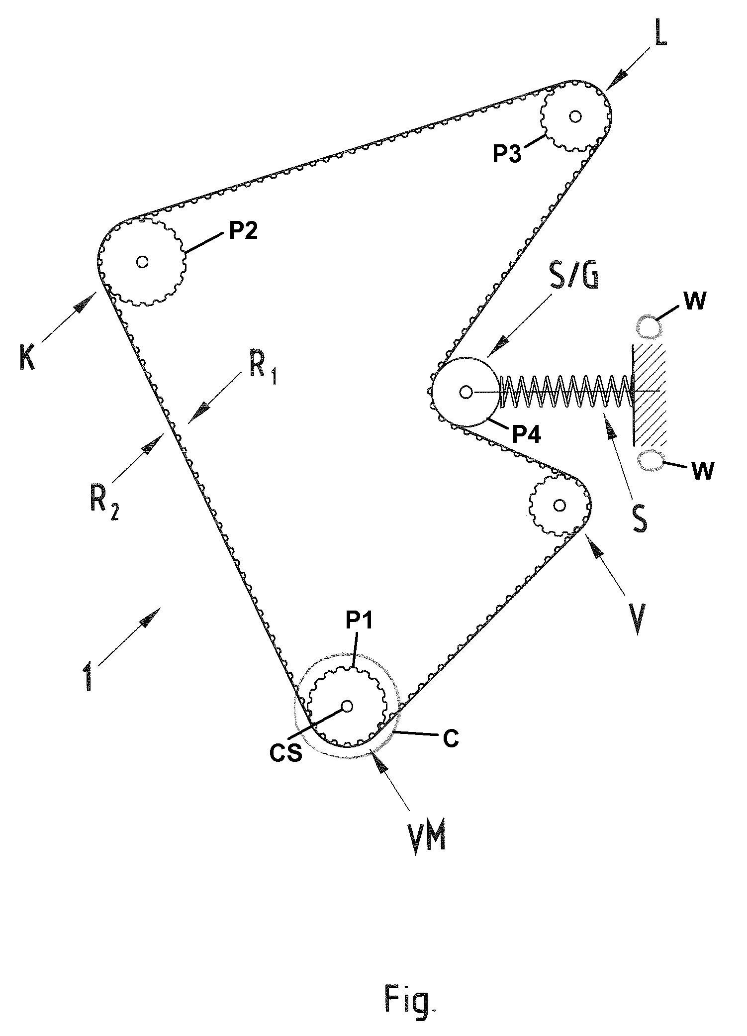 Drive device for at least one machine auxiliary unit