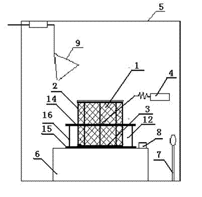 Rolling time tester for asphalt mixture and test method thereof