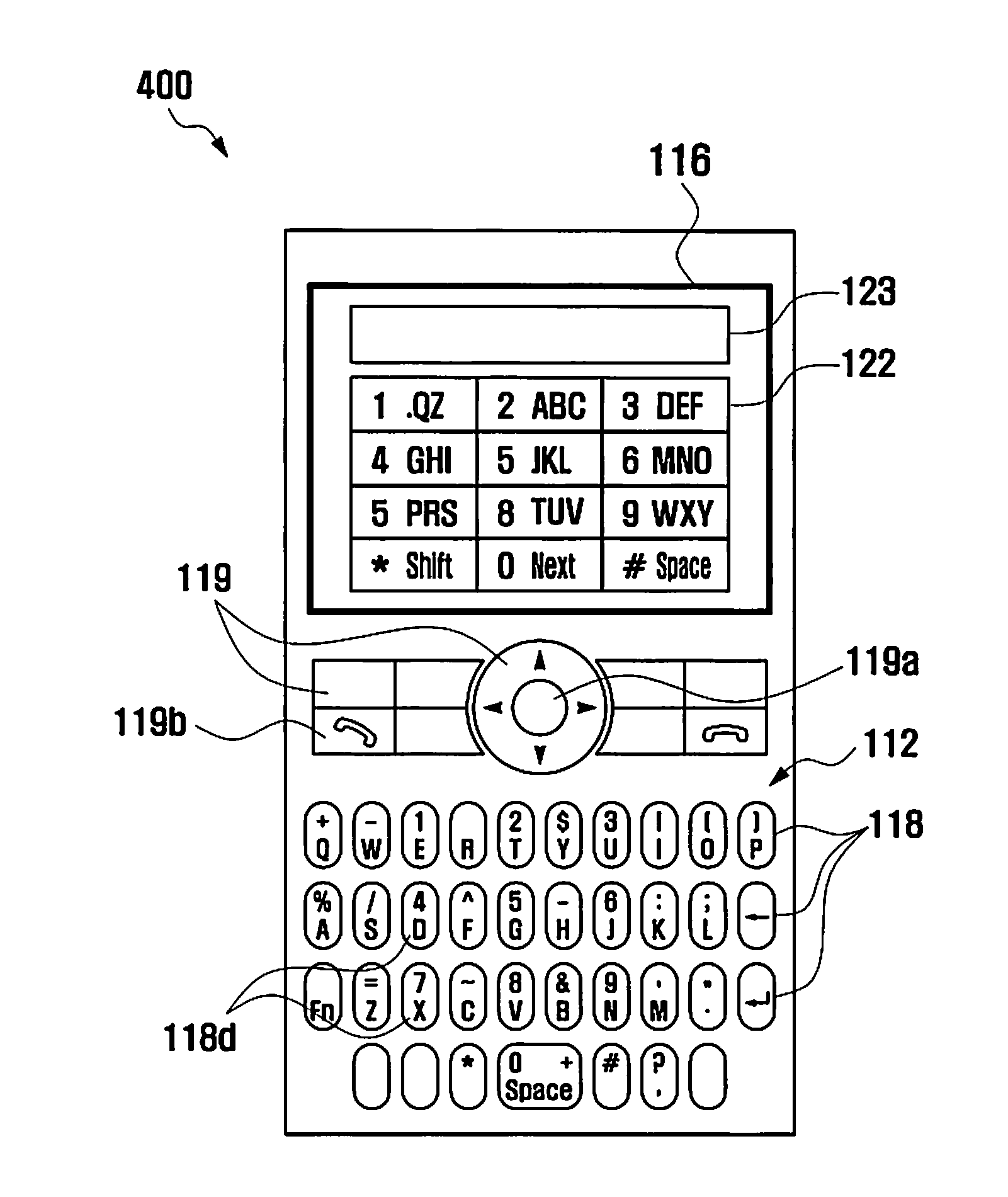 Mobile communication terminal having qwerty keys and method for outputting dual tone multi-frequency signal thereof