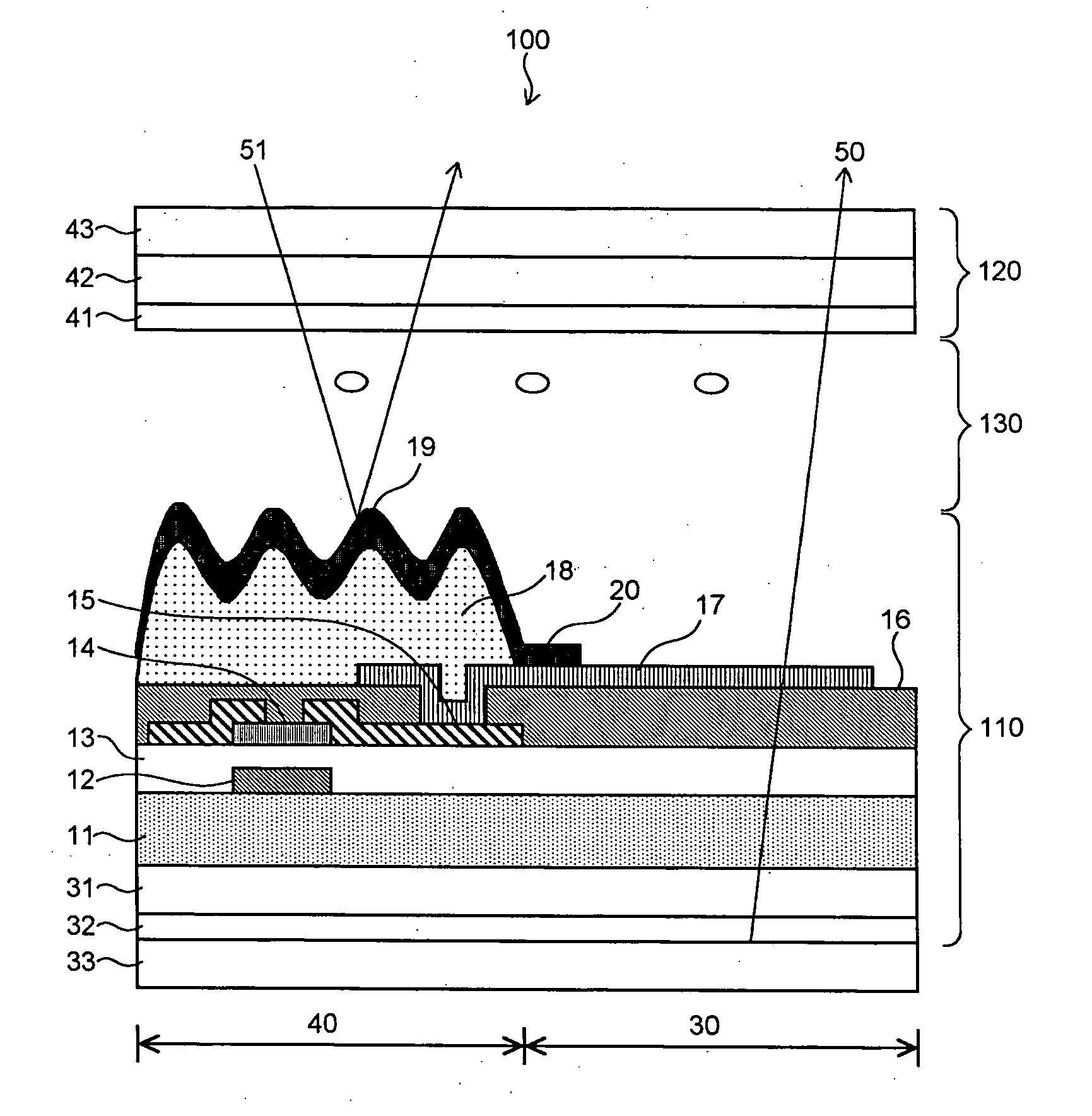 Reflector in liquid crystal display device and method of fabricating the same