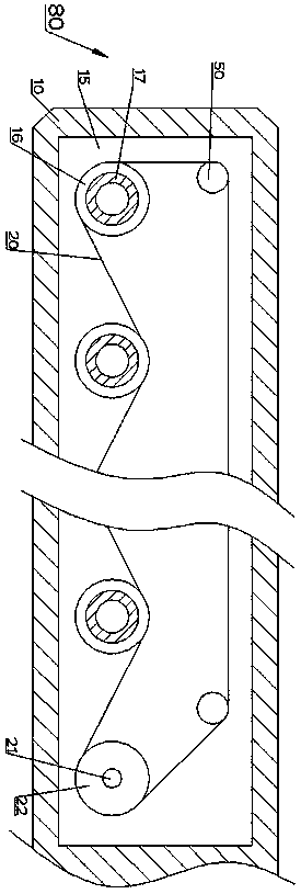 Farmland drainage system for agricultural cultivation