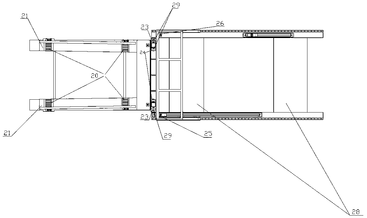 Lifting, moving and positioning system for vehicle