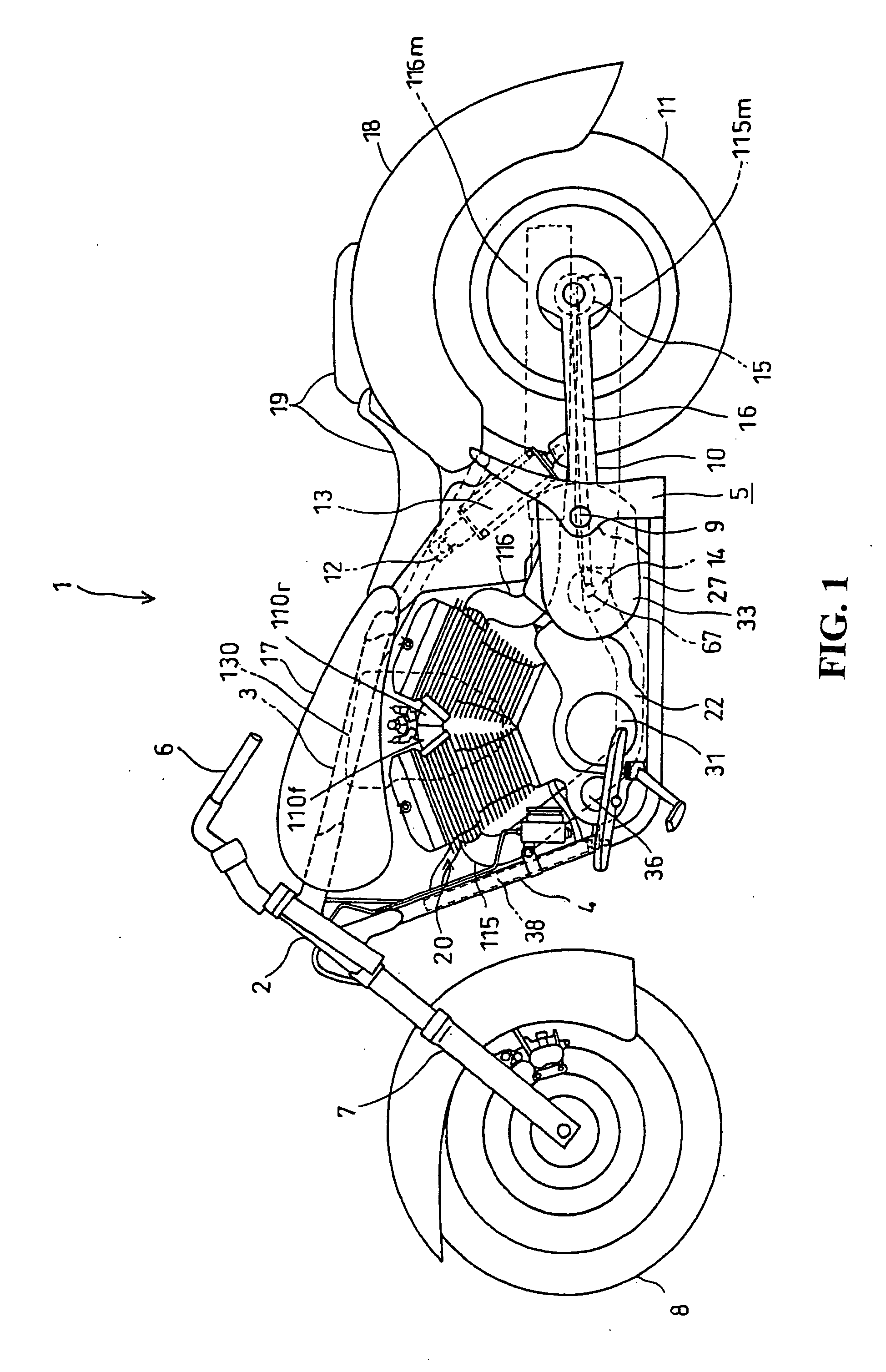 Layout structure of hydraulic control valve for valve train in internal combustion engine