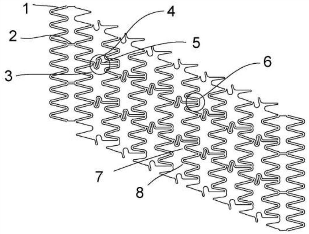 Absorbable zinc-based alloy drug-loaded stent