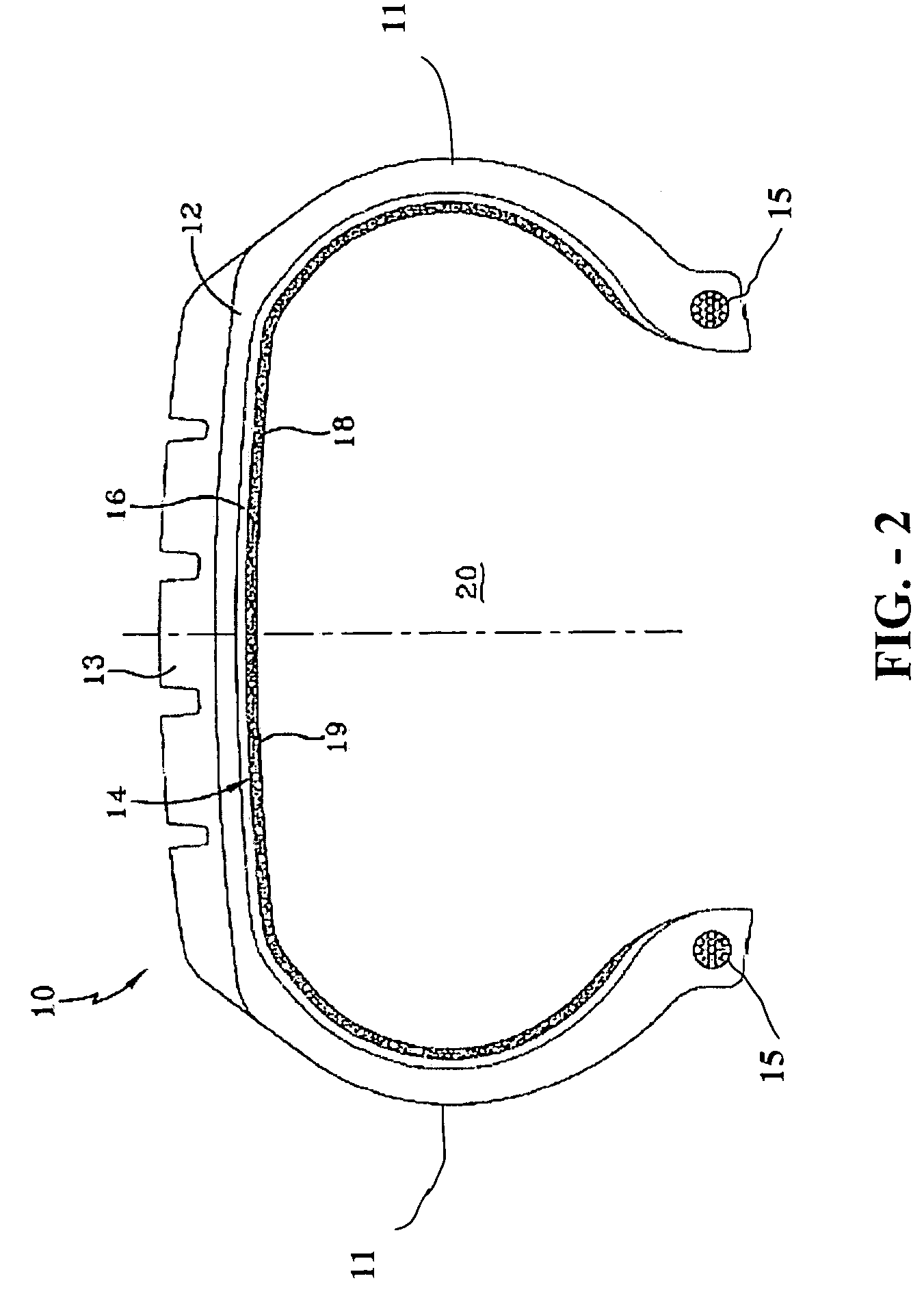 Tire with integral foamed noise damper