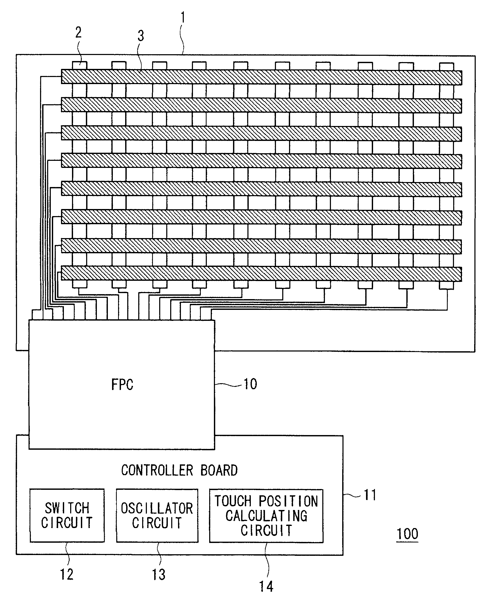 Touch panel and display apparatus having the same