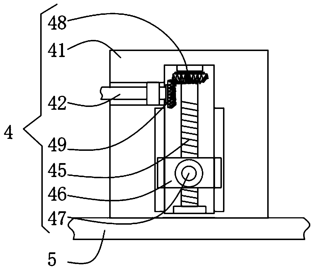 Transmission mechanism of compact shelf