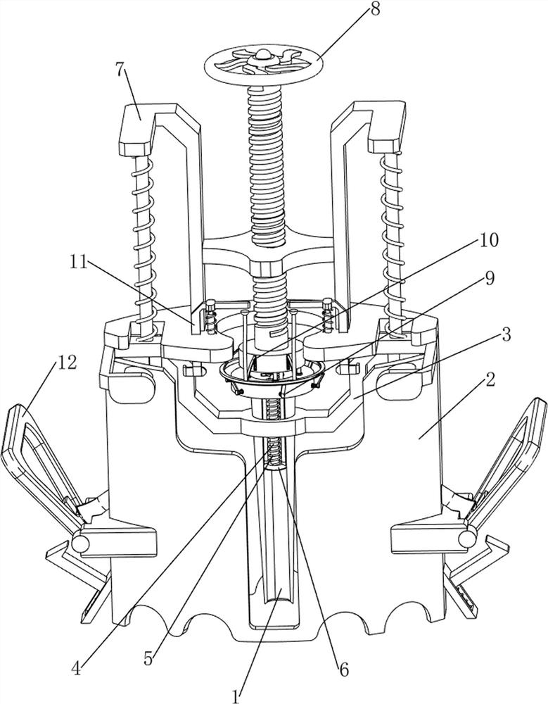 Soil sampling equipment for environmental governance