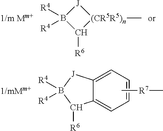 Accelerated organoborane amine complex initiated polymerizable compositions